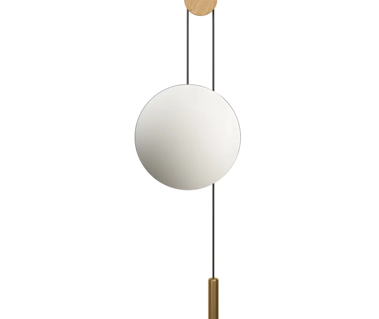 Rise shine wall mirror by new works