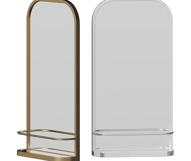 Seamless wall shelf mirror by west elm