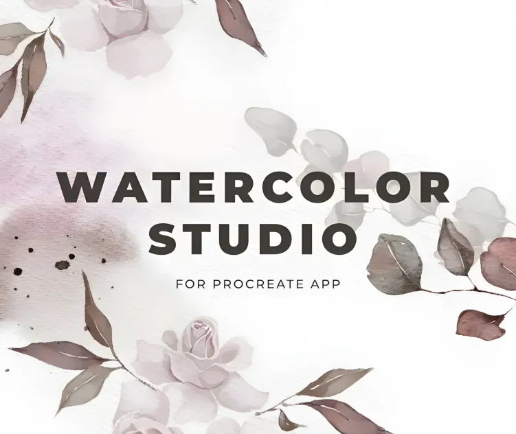 Procreate Watercolor Brush Kit