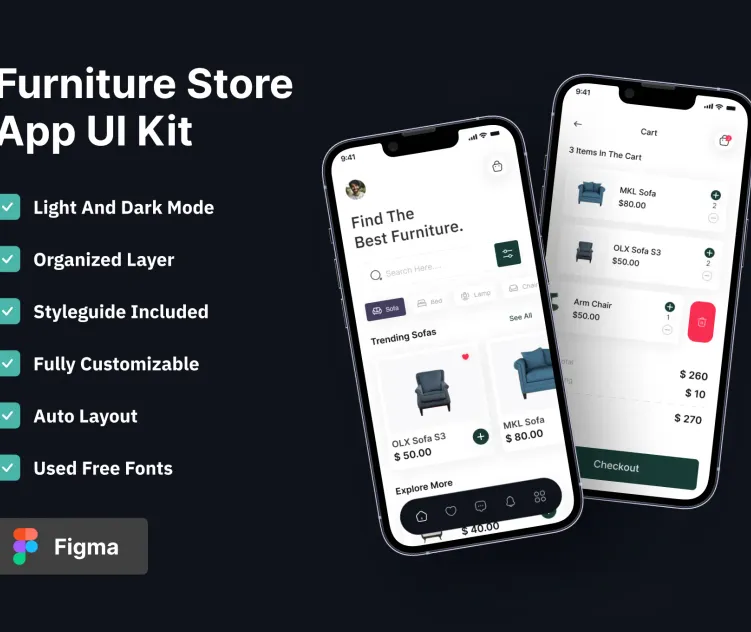 Furnifleet Furniture Store App Ui Kit