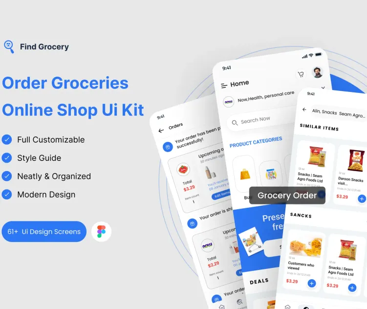 Order Groceries More Online Shop App