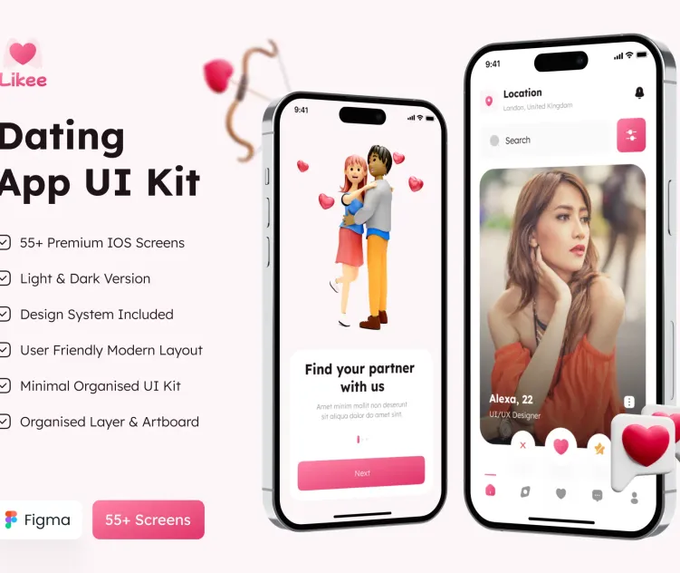 Likee Dating App Ui Kit