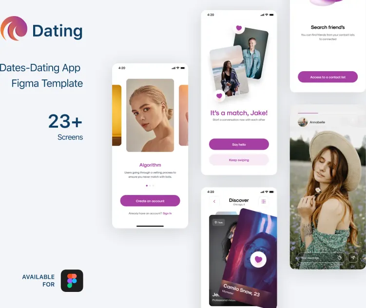 Meets Dating App Template