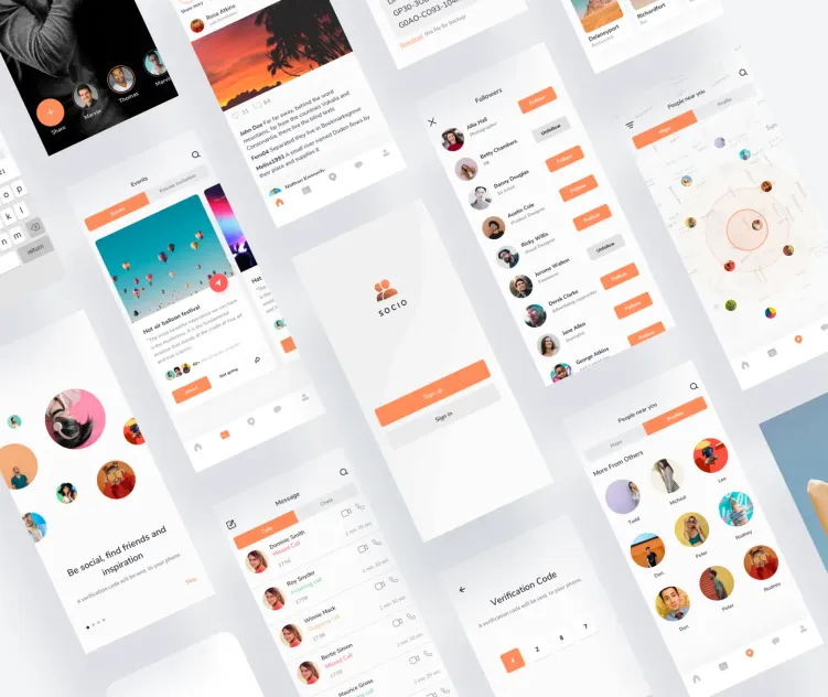 Socio Ios App Ui Kit