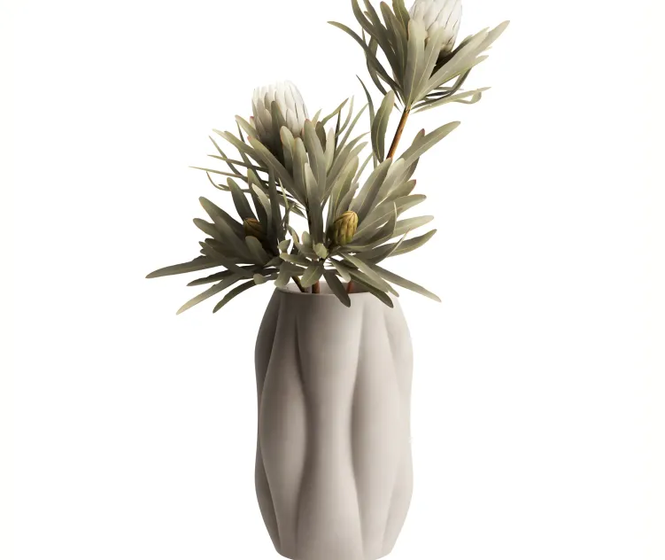 Float vase with flowers by boconcept