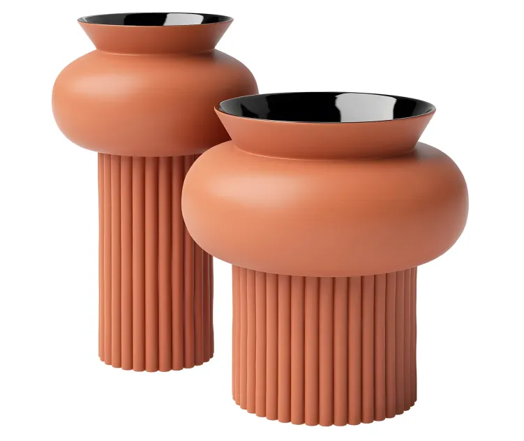 Ionico ceramic vases by calligaris