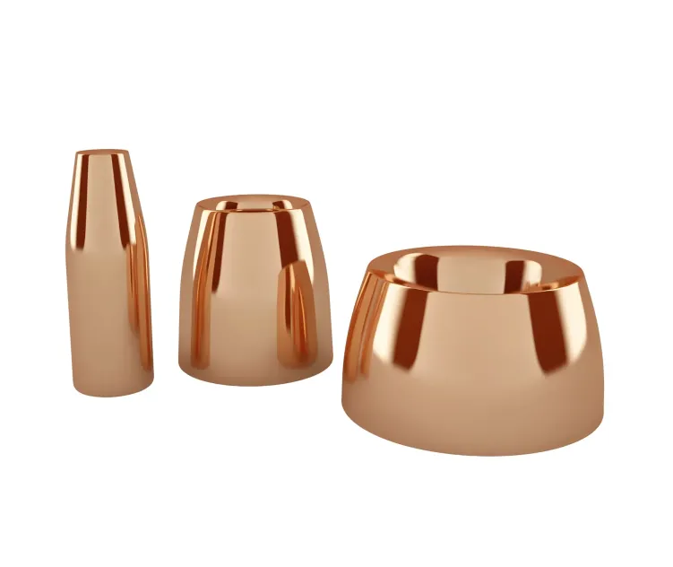 Spun vase trio by tom dixon