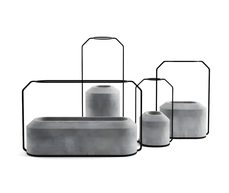 Weight vases by decha archjananun