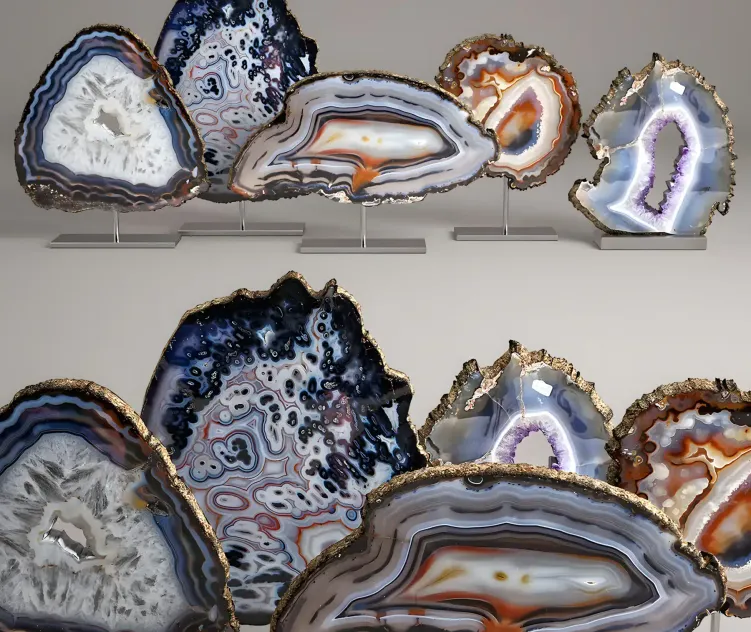 Agate decor