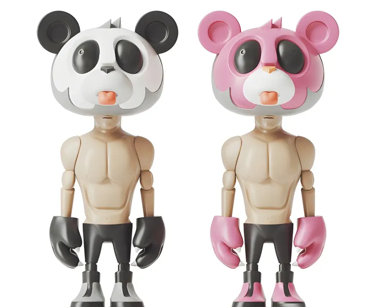 Boxing bear