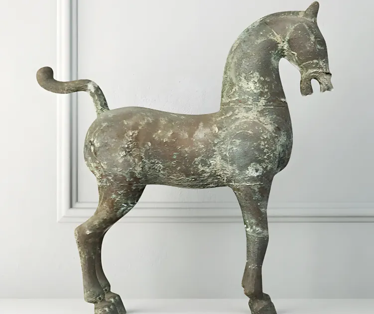 Bronze horse