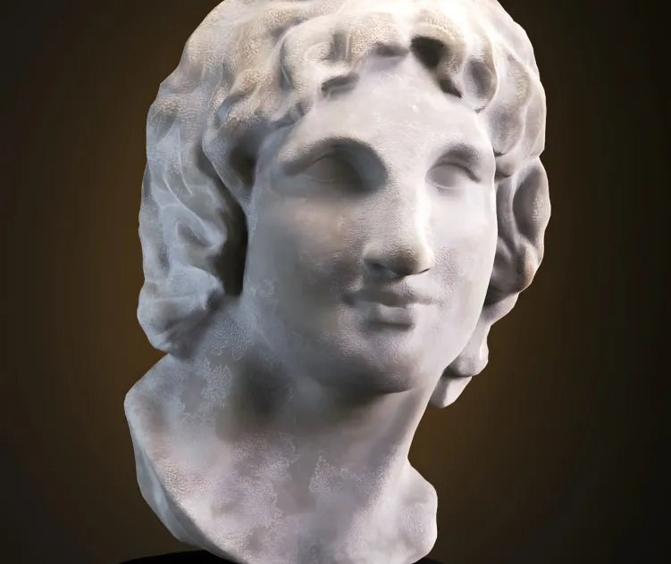 Bust of alexander the great