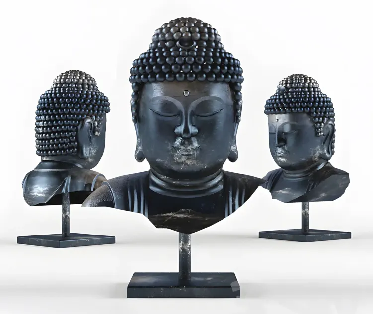 Bust of the buddha