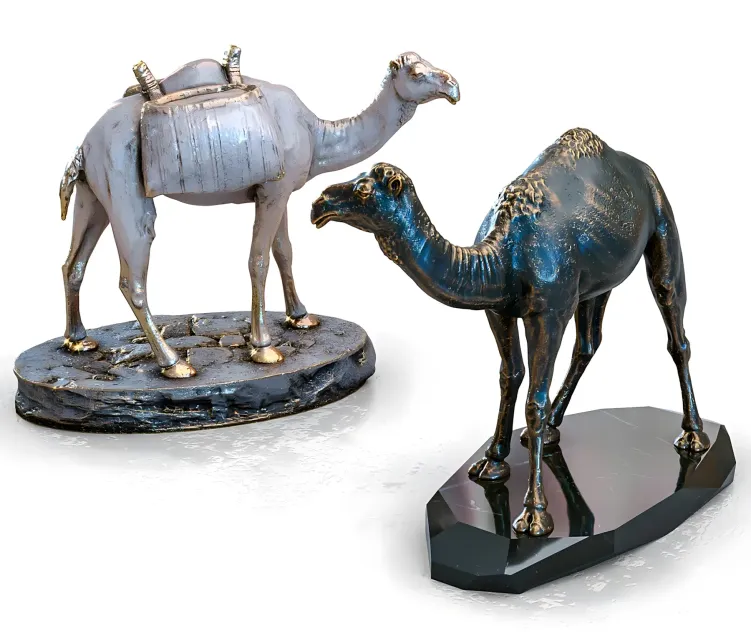 Camel sculpture