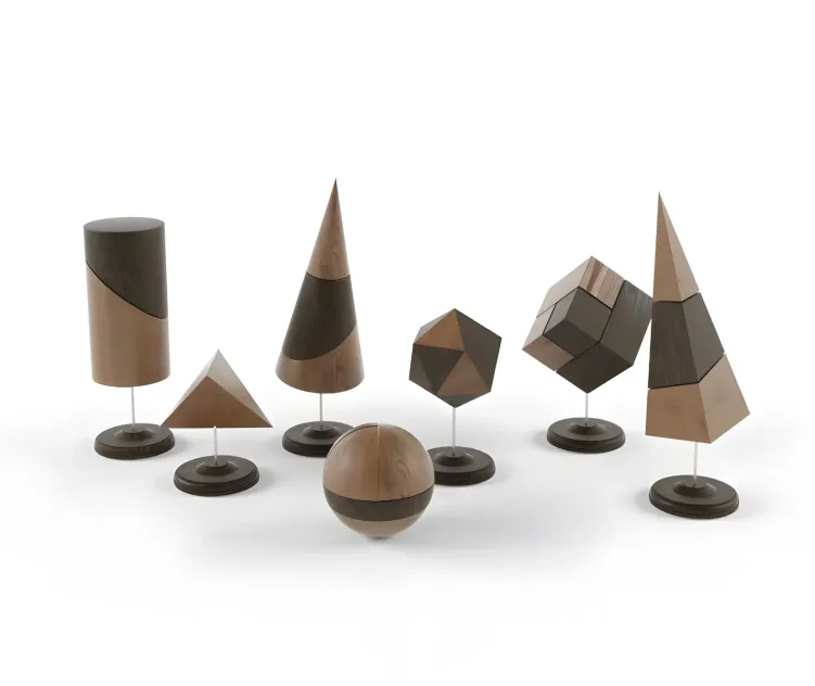 Collection of decorative ects
