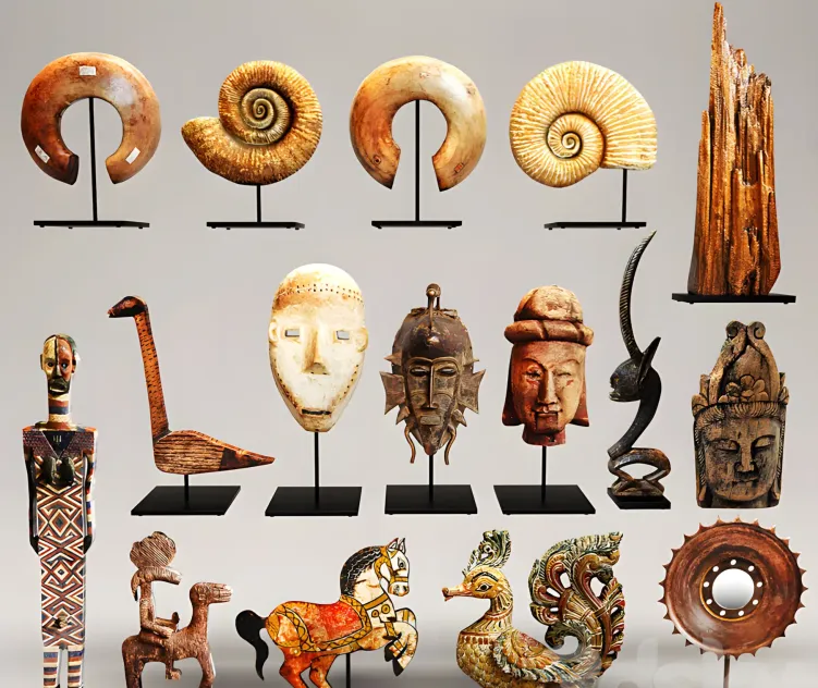 Collection of statues 2