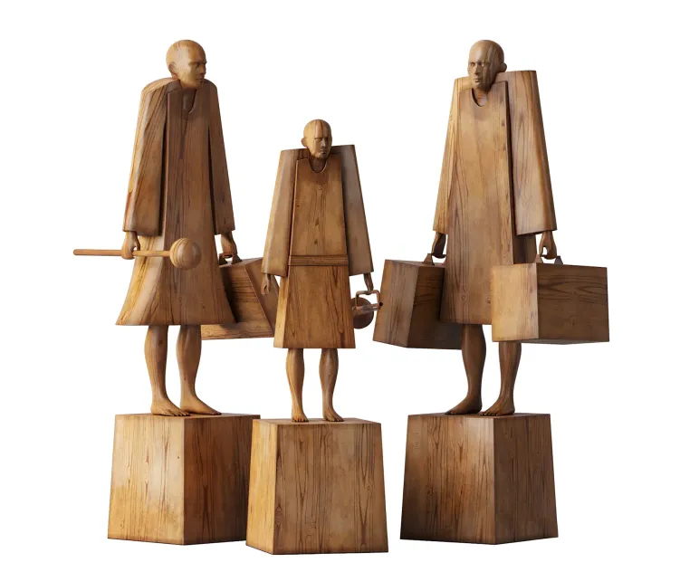 Family sculptures