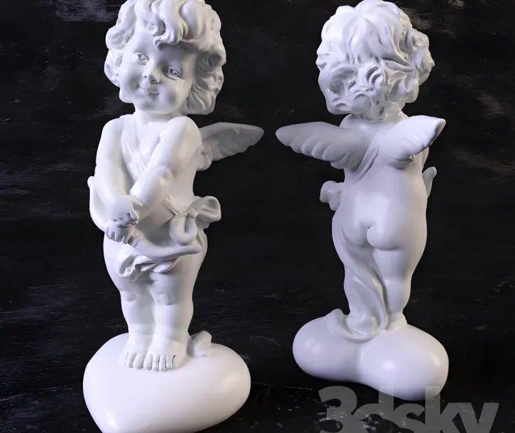 Figurine angel cupid