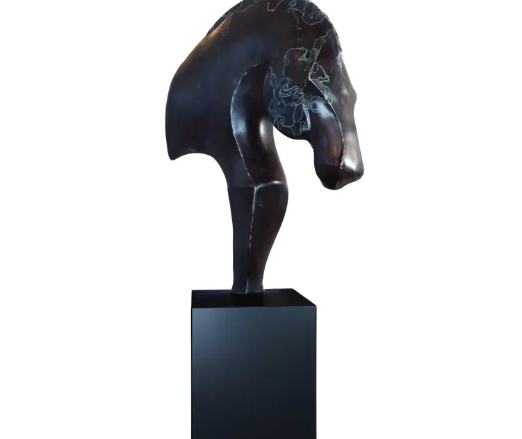 Horse sculpture