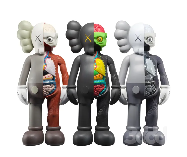Kaws flayed companion