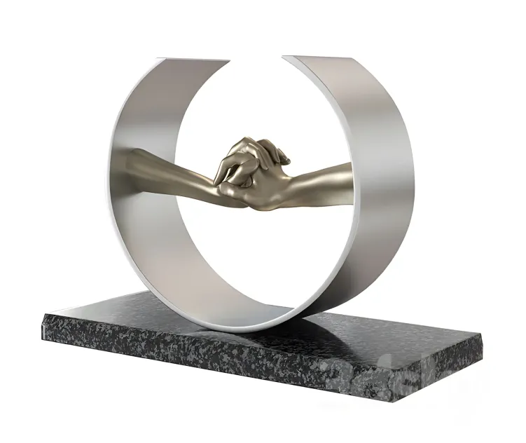 Lorenzo quinn sculpture during love