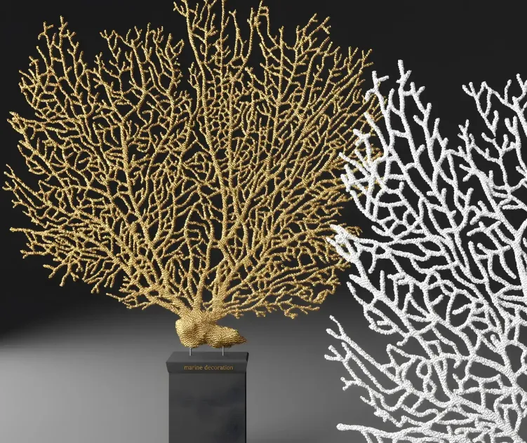 Marine decor coral