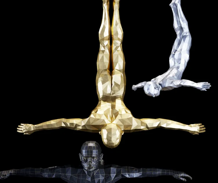 Men sculpture