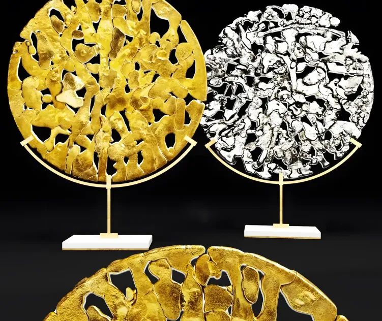 Michael aram golden disk horchow