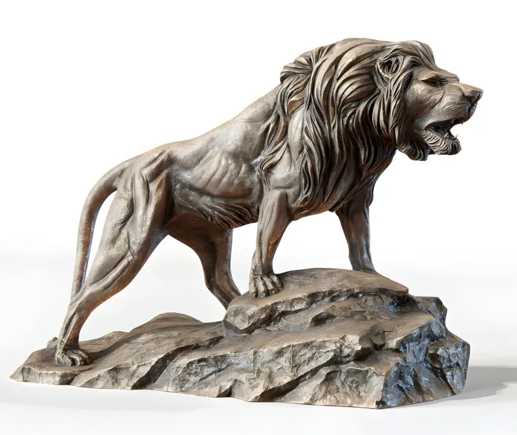 Sculpture of leo