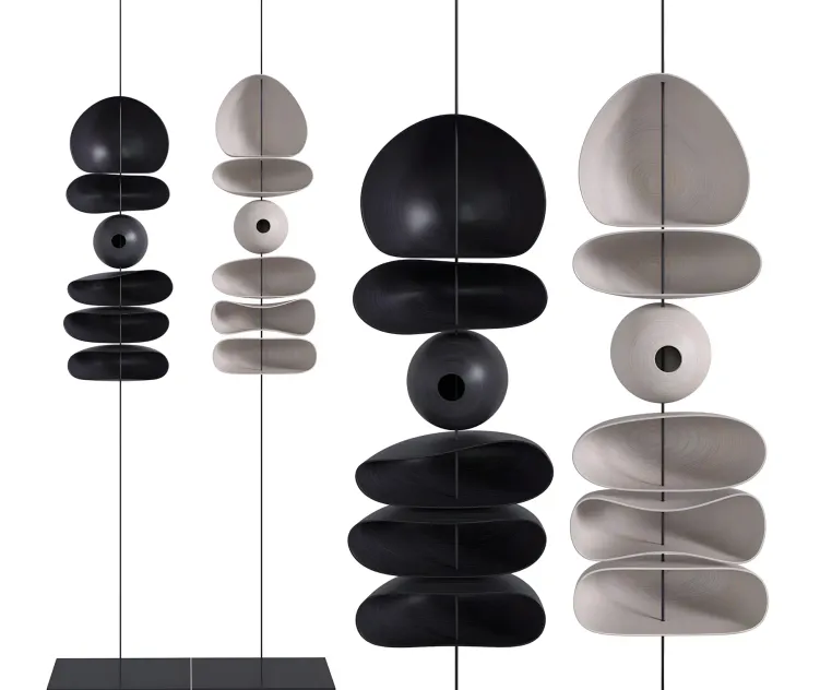 Sculpture organico totem