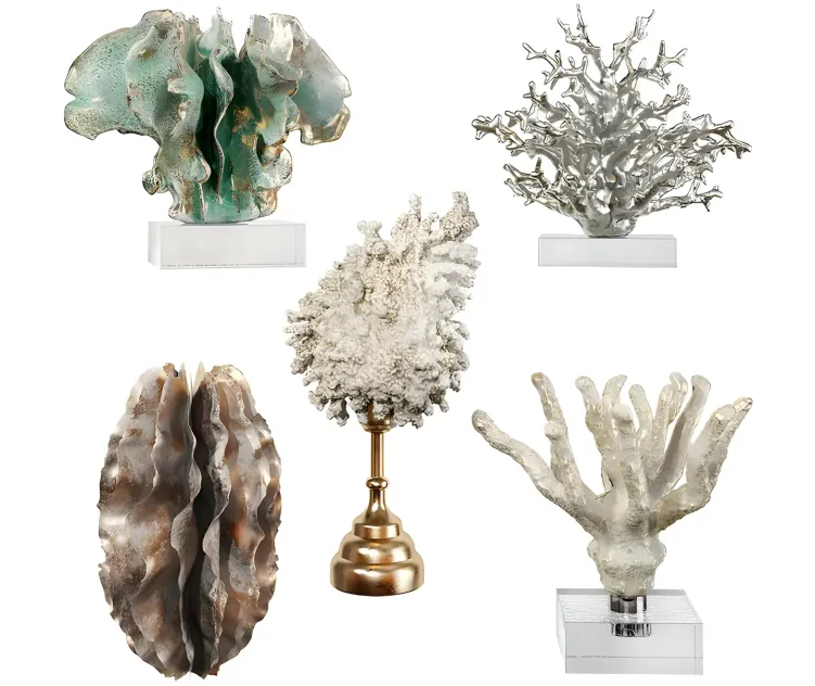 Sculptures of coral reef