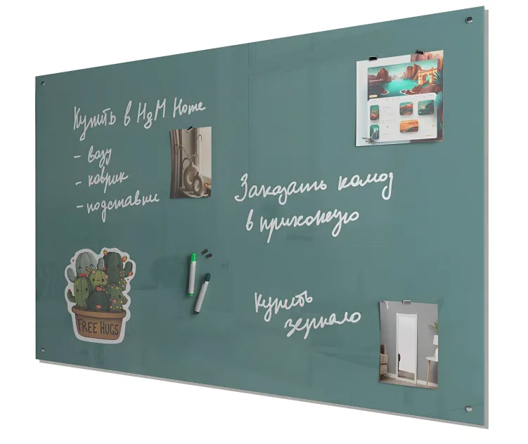 Magnetic whiteboard for office