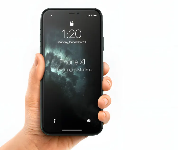 Apple i Phone Pro in Hand