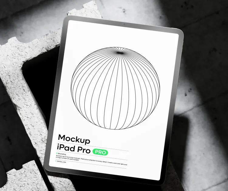 Ipad Pro on Brick