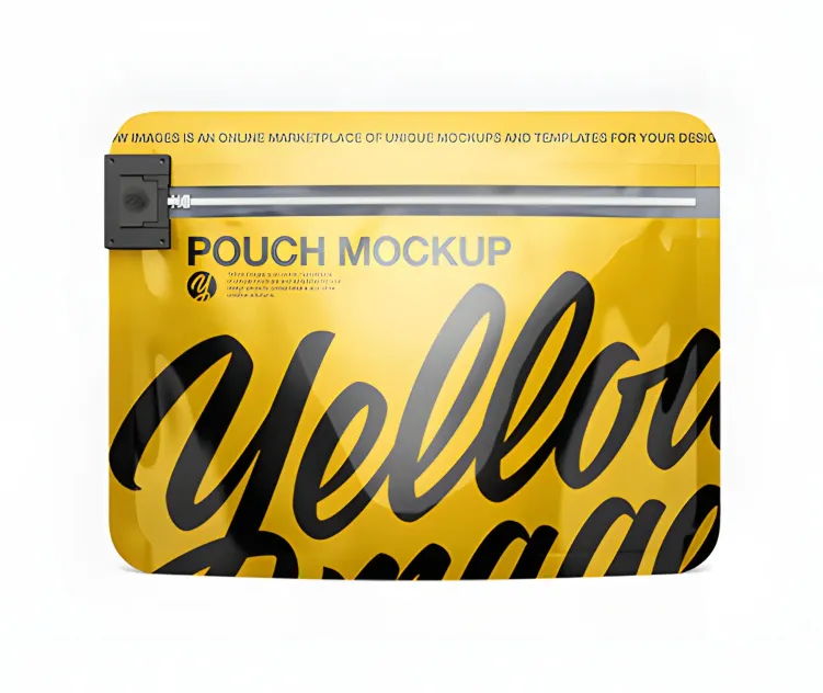 Child resistant glossy pouch