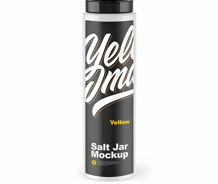 Clear Salt Jar