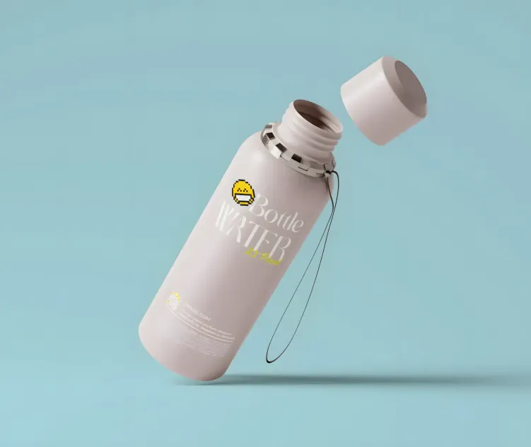 Reusable Plastic Water Bottle 2