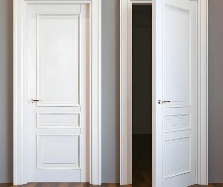 Classic wooden door