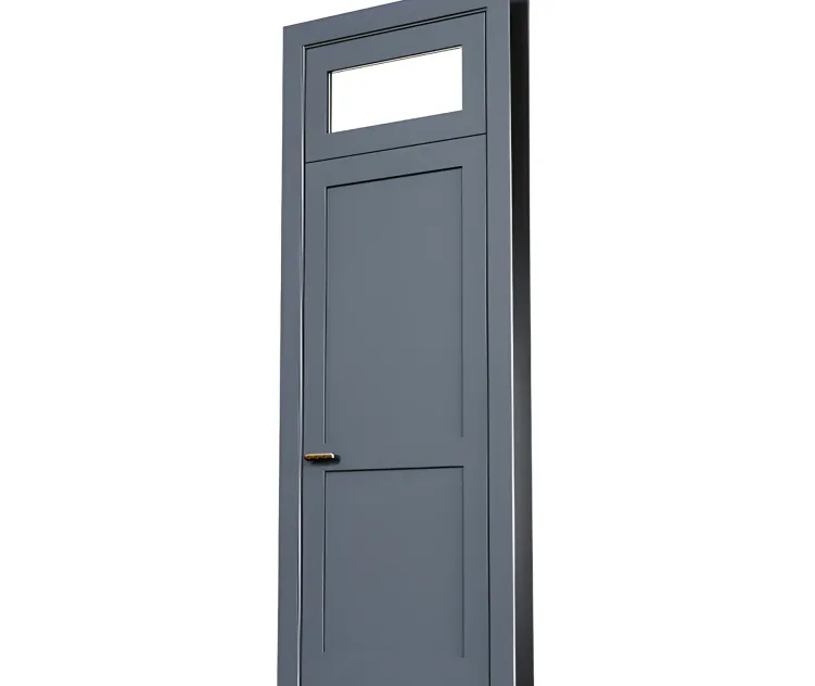 Door with transom
