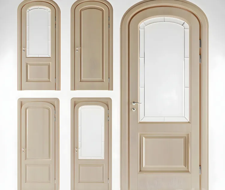 Doors with arched elements domberg