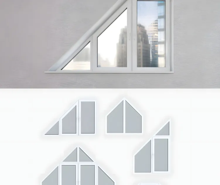 A set of plastic windows 5