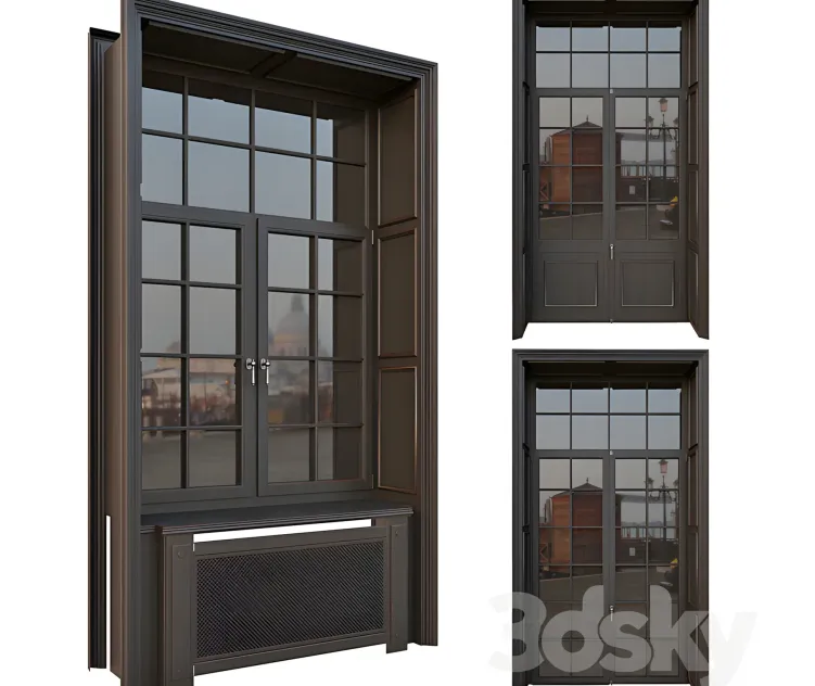 Ave classic french windows