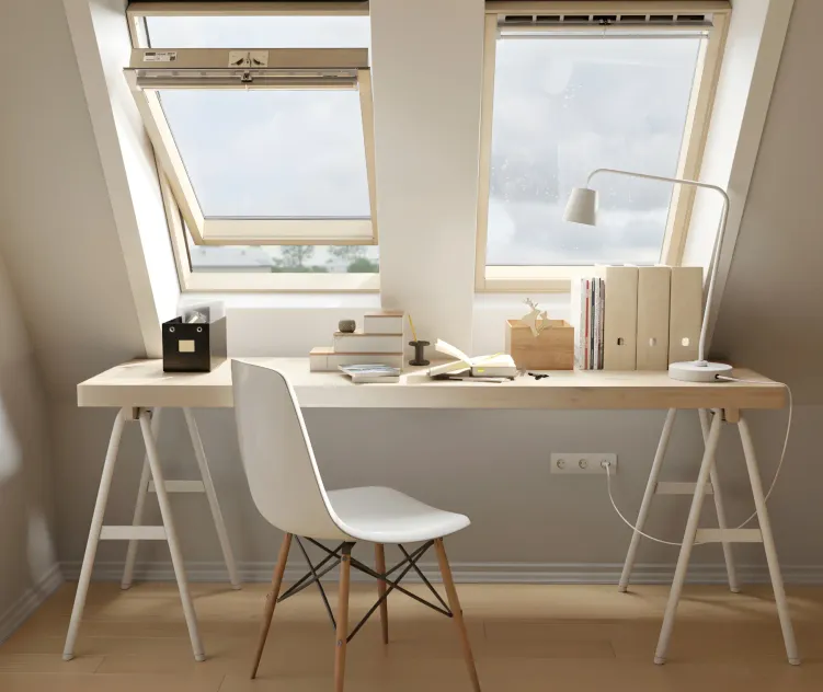 Ave mansard velux windows set