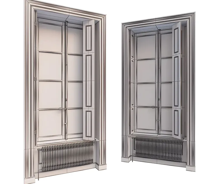 Ave vintage french window