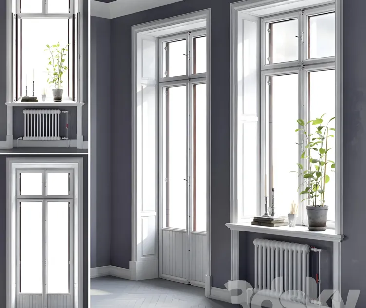 Scandinavian windows