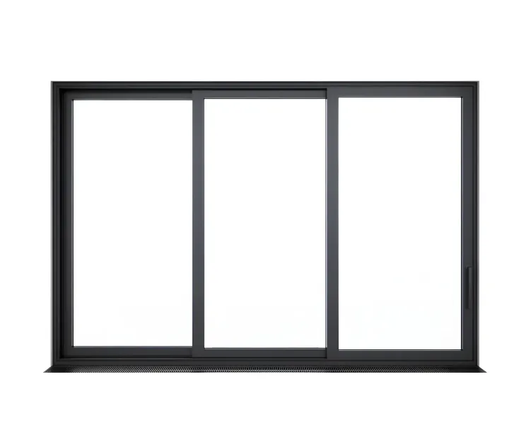 Sliding aluminum window door