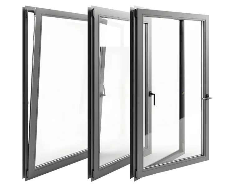 Windows detailed with double glazing