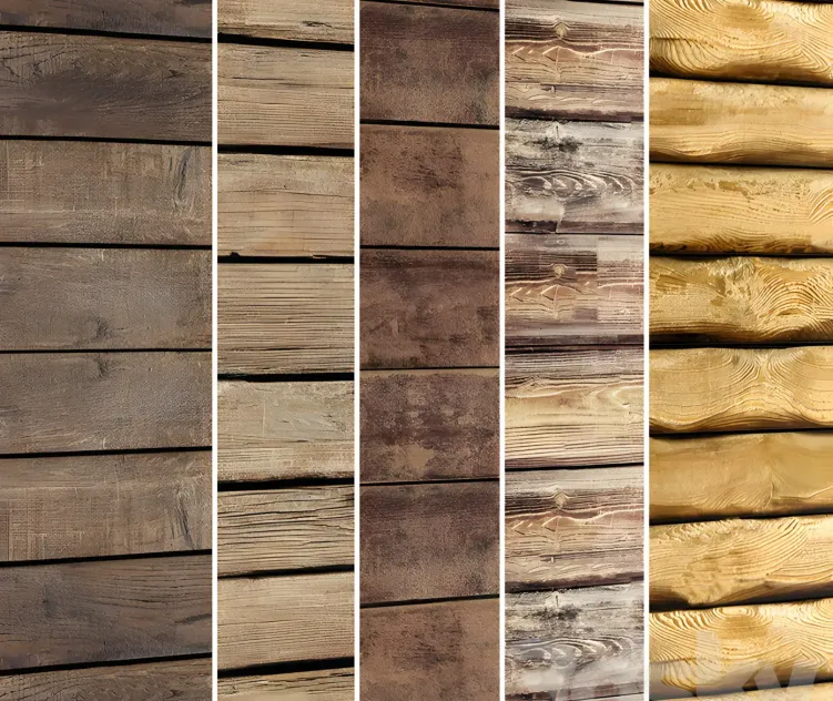 Collection of wood panels pcs