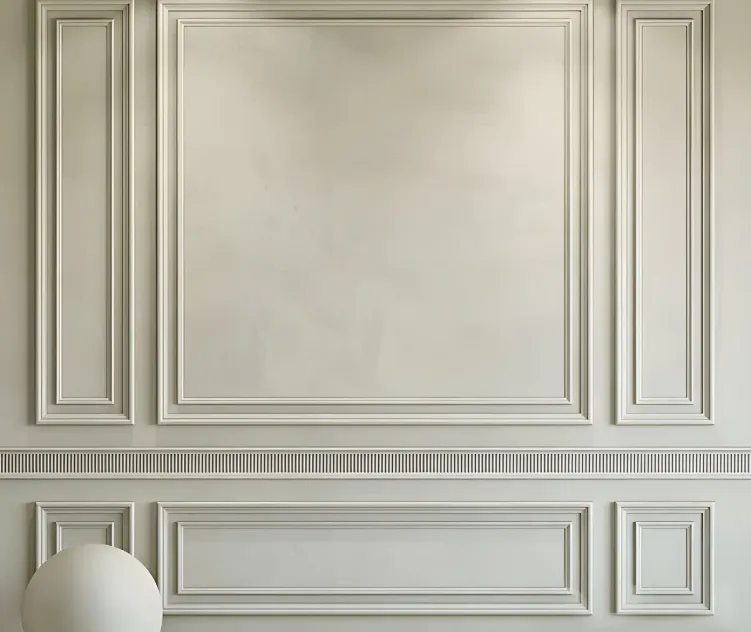 Decorative plaster with molding 3