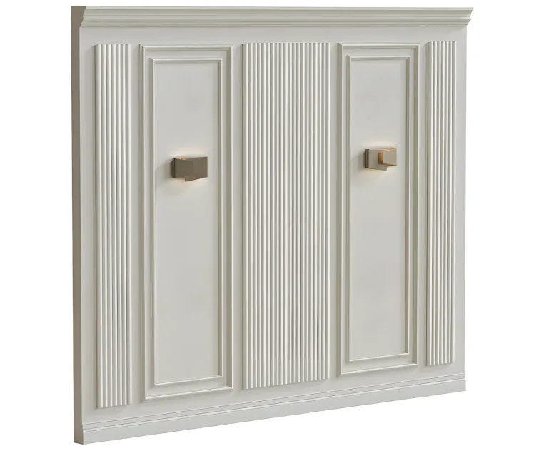 Decorative plaster with molding 4